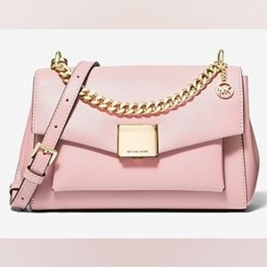 Michael Kors Lita medium leather crossbody bag